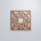 Ekena Millwork Extra Small Brownsville Decorative Fretwork Wood Wall Panels, Wood, 7 3/8"W x 7 3/8"H x 3/8"T WALW08X08X0375BNEMF - alternate 6